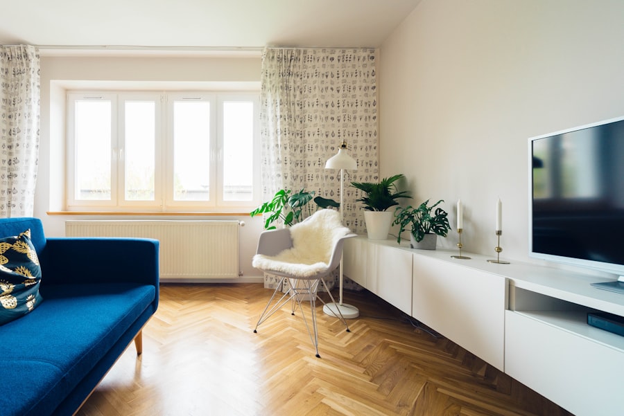 Empty living room